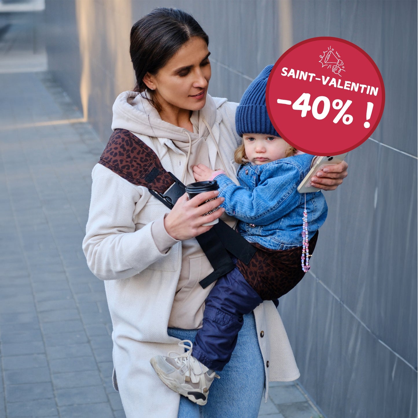 Porte-bébé ergonomique