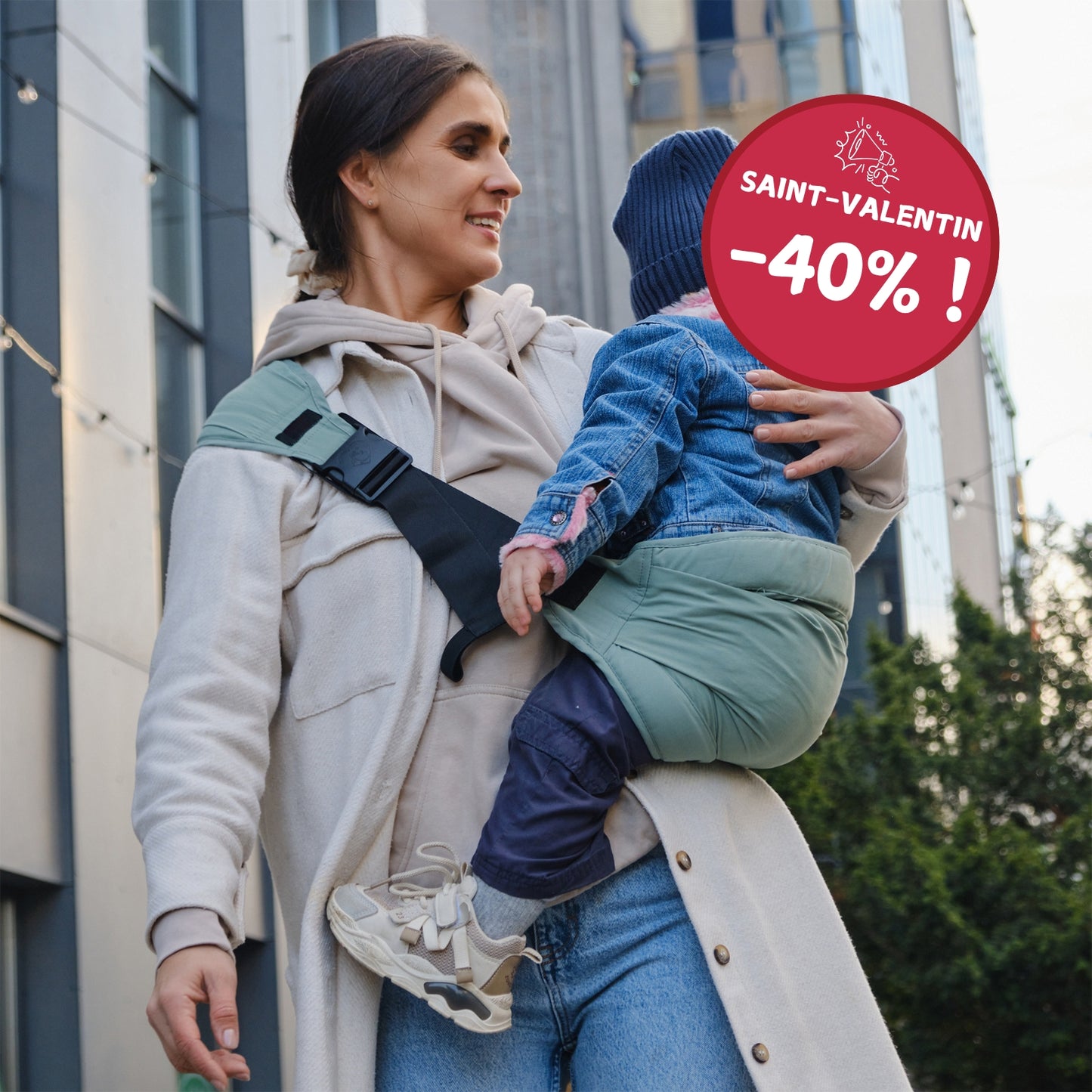 Porte-bébé ergonomique